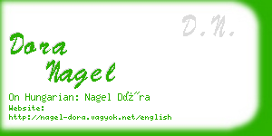 dora nagel business card